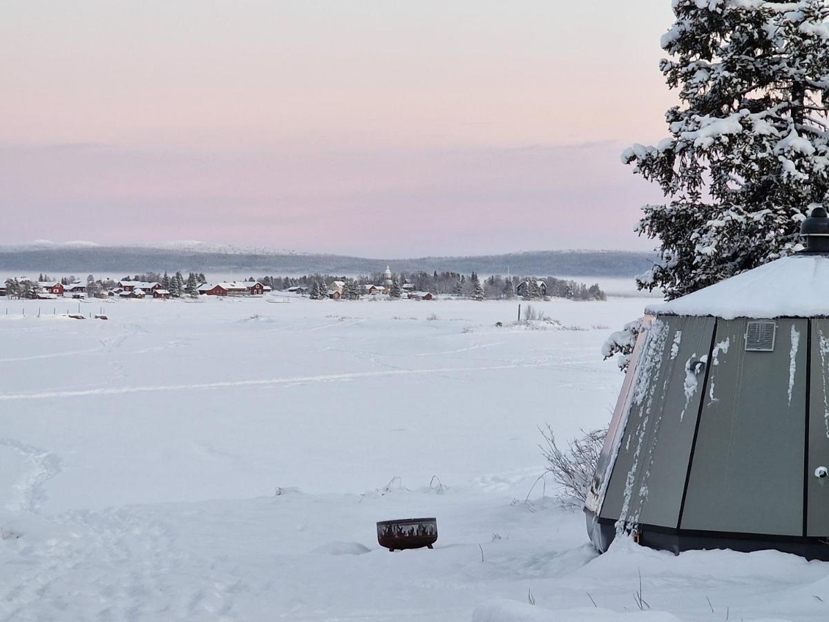 Aurora River Camp Glass Igloos & Cabins Kiruna Ngoại thất bức ảnh