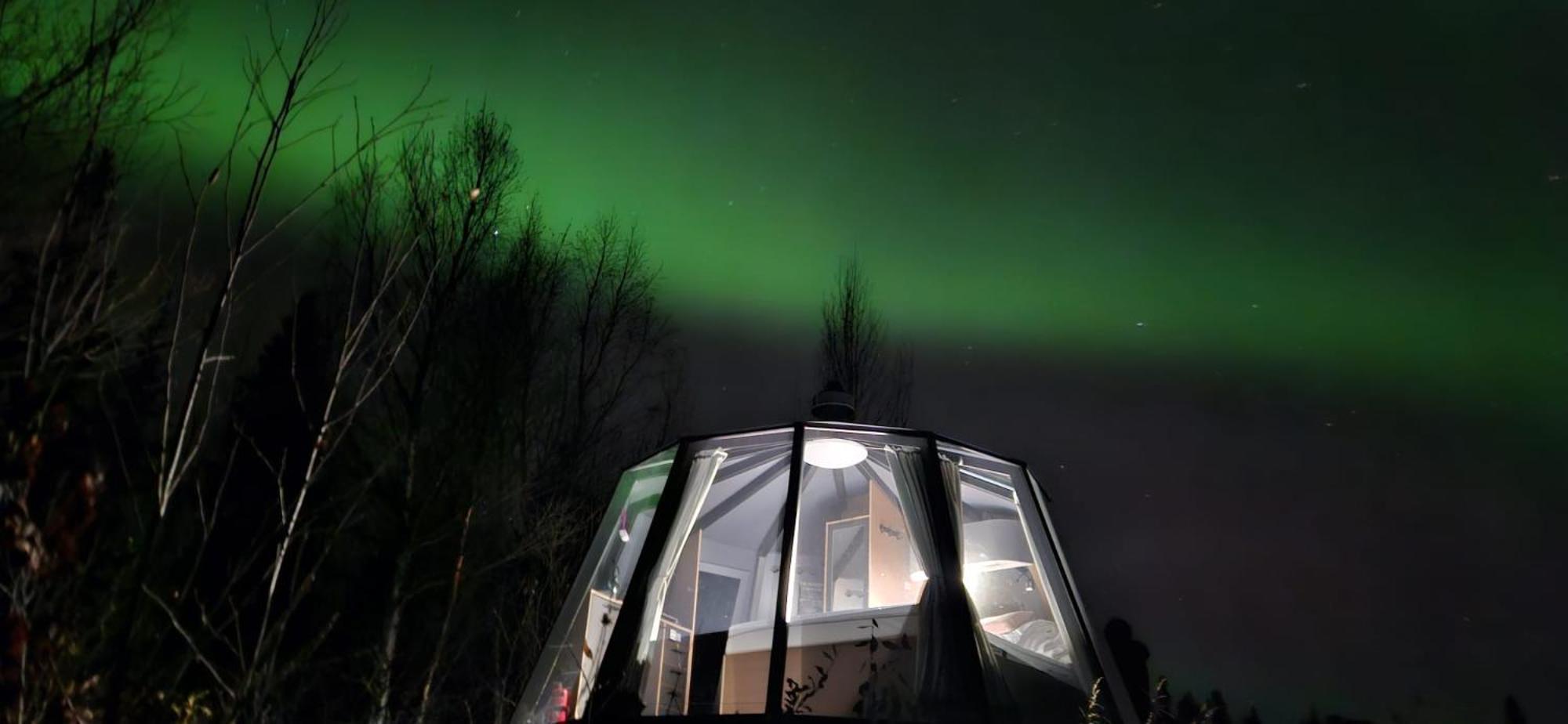 Aurora River Camp Glass Igloos & Cabins Kiruna Ngoại thất bức ảnh