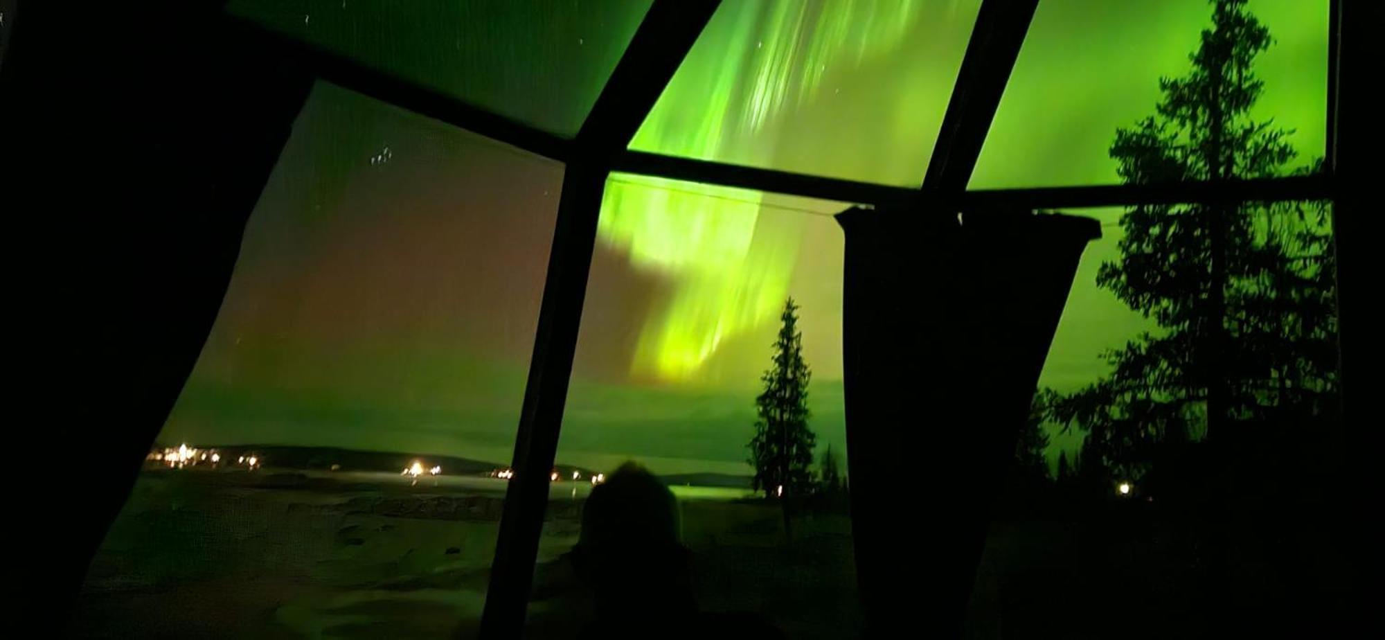 Aurora River Camp Glass Igloos & Cabins Kiruna Ngoại thất bức ảnh